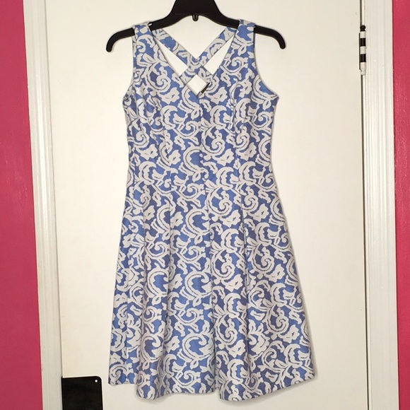 Lord & Taylor Dresses & Skirts - Lord & Taylor | Blue and white printed dress